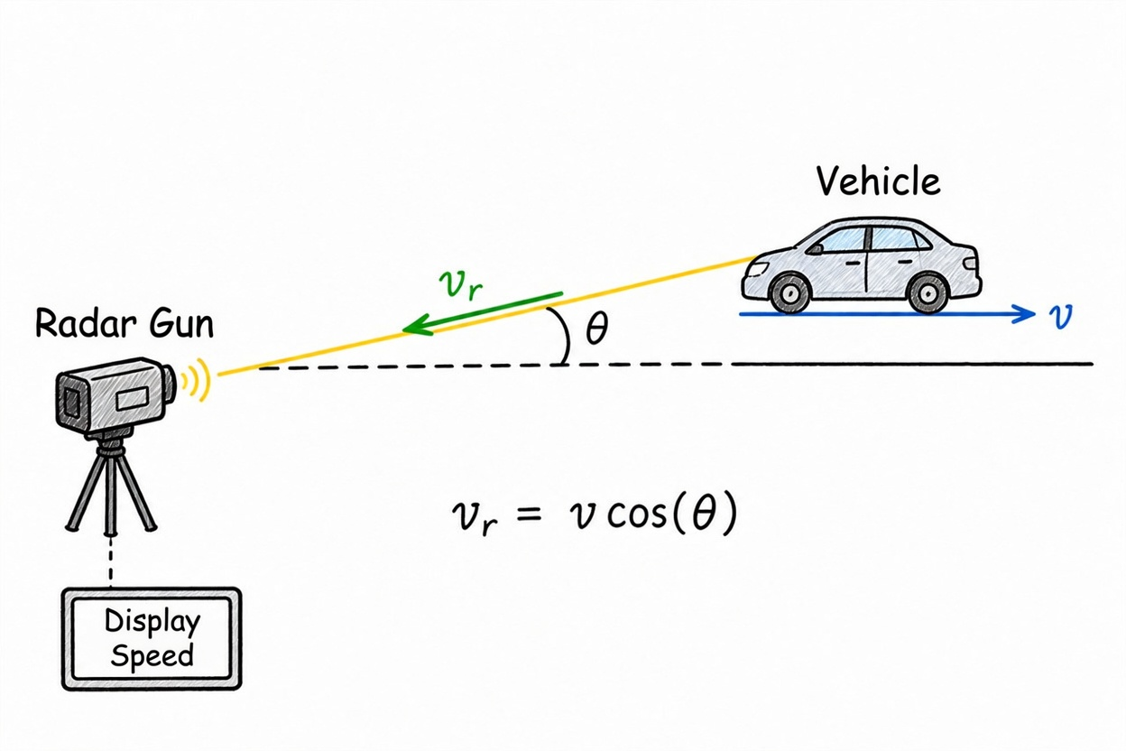 Figure 5.10 Speed gun operation diagram