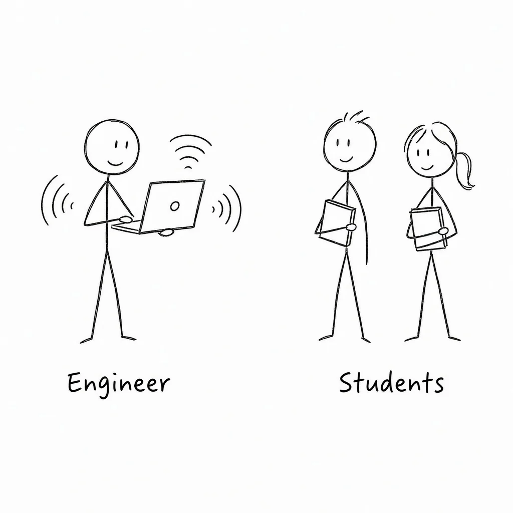 Target audience illustration