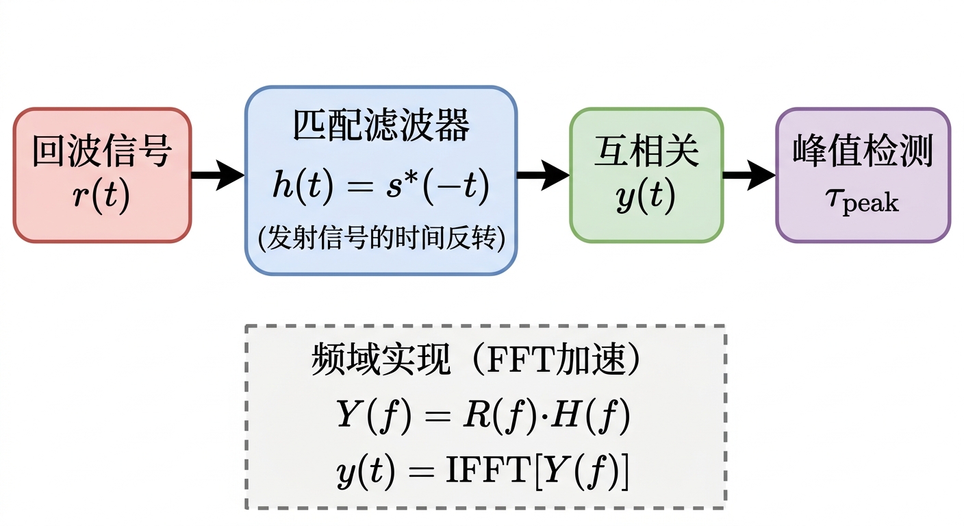 匹配滤波器的实现